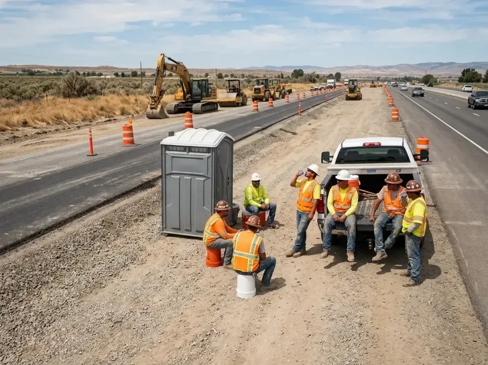 highway-road-construction-crew-007 — frequently asked questions, Porta Potty and Restroom Rentals in St. Helena, CA